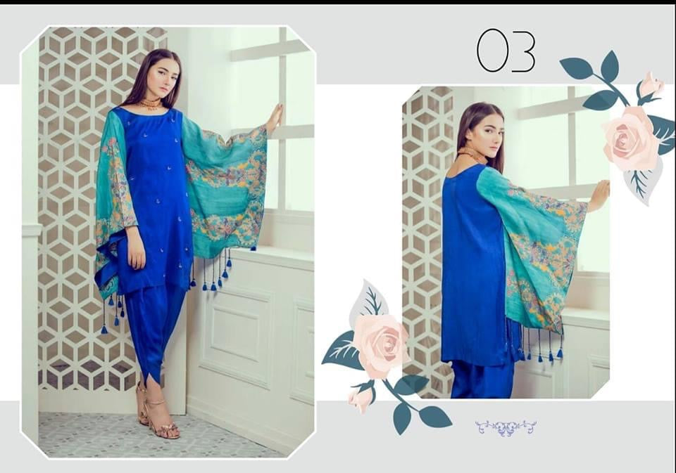 BOLD BLUE by RAW SILK COLLECTION