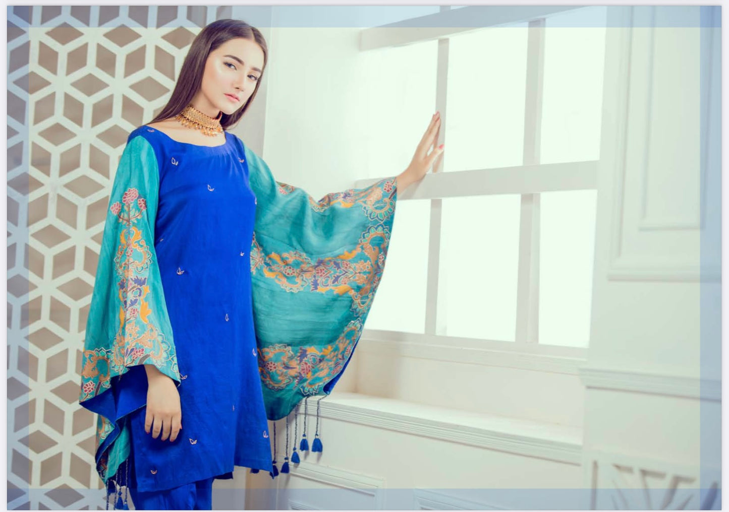 BOLD BLUE by RAW SILK COLLECTION