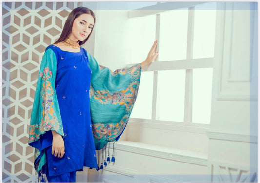 BOLD BLUE by RAW SILK COLLECTION