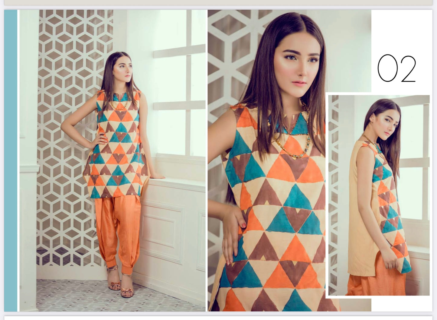 GEOMETRICAL by RAW SILK COLLECTION